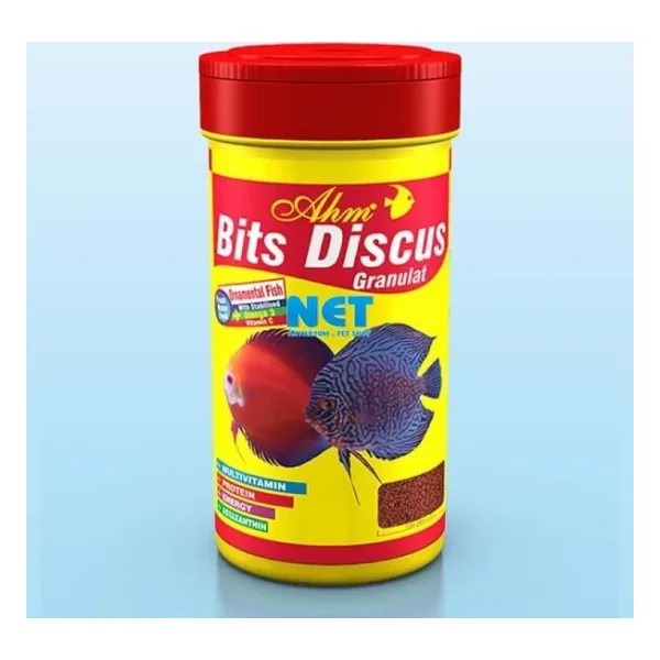 Ahm Bits Discus Granulat 250 ml Balık Yemi
