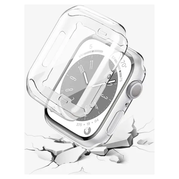 Alstrap Apple Watch 11-10 46mm Uyumlu Yumuşak Tpu Silikon Kasa