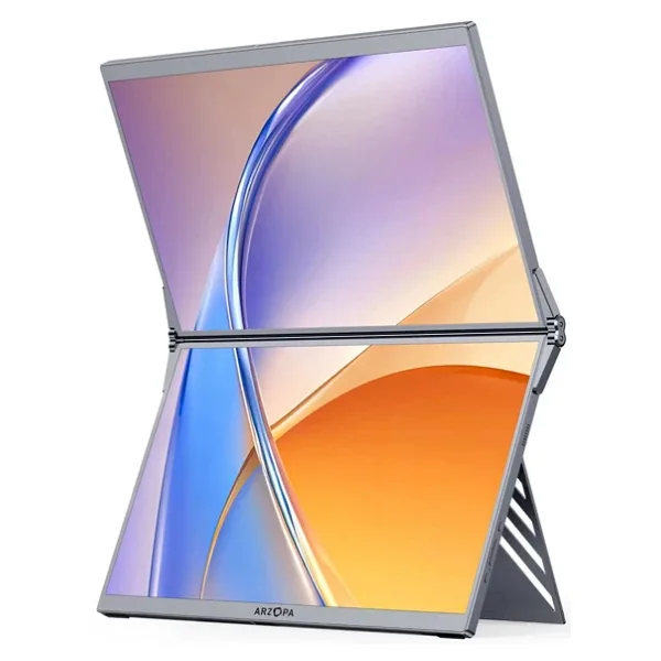 Arzopa E1 15.6" Full HD IPS 60 Hz 2'li Taşınabilir Monitör