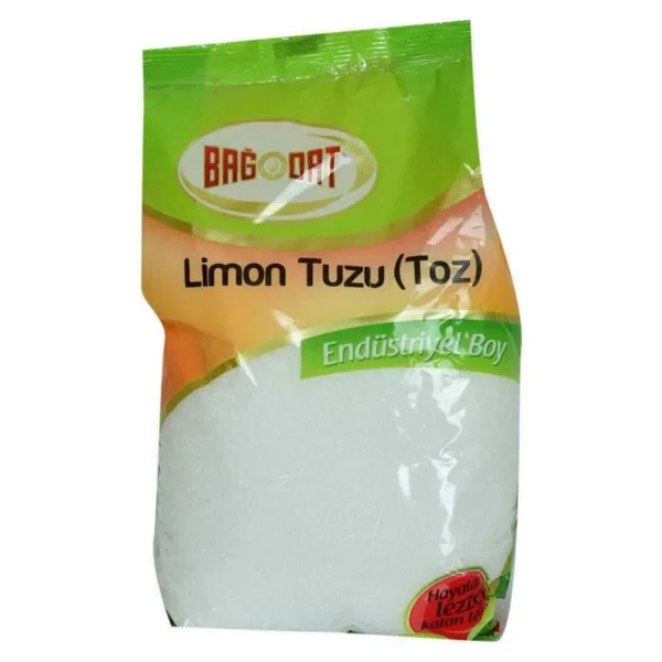 Bağdat 1 kg Toz Limon Tuzu