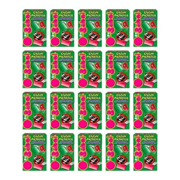 Big Babol Çılgın Meyveler Karpuz ve Çilek Aromalı Mega Draje Sakız 36 gr x 20 Adet
