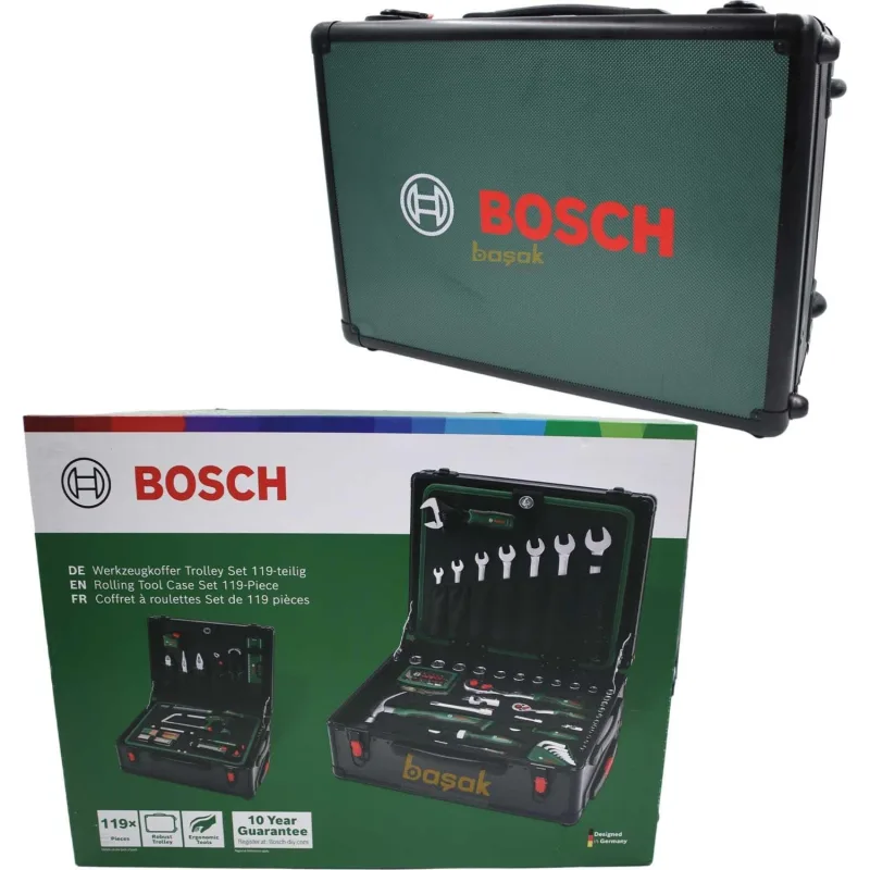 Bosch 1600A02ZB4 119 Parça Takım Çantası Seti