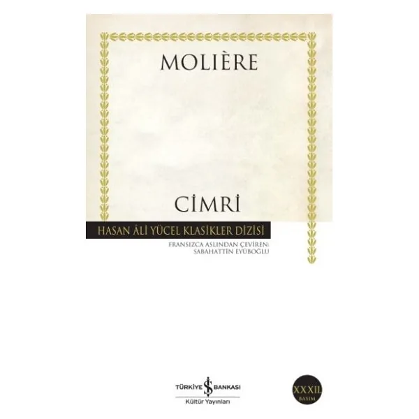 Cimri - Moliere İş Bankası Kültür Yayınları