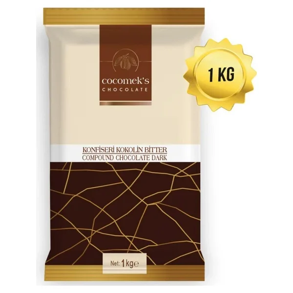 Cocomeks Konfiseri Kokolin Bitter Çikolata 1 kg