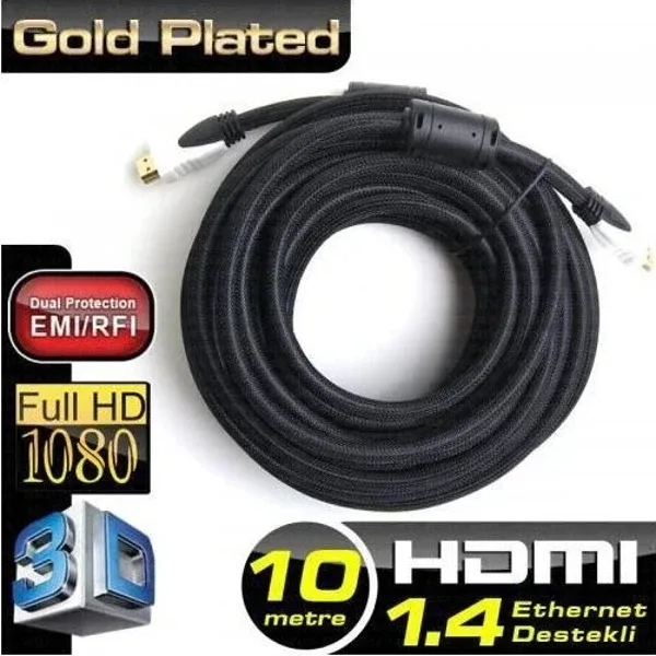 Dark 10Mt Hdmi V1.4 3D Led-Lcd-Ps3 Kablo