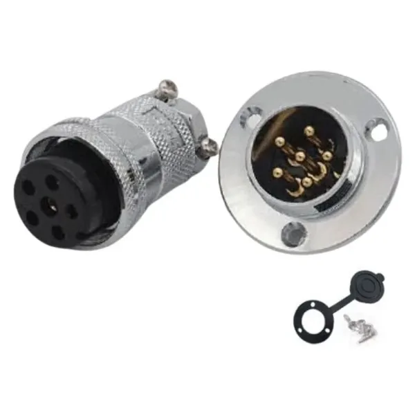 DF25 6 Pin 25mm Su Geçirmez Konnektör Takımı
