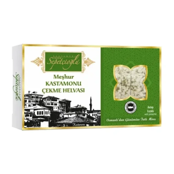 Erdem Sepetçioğlu Meşhur Antep Fıstıklı Çekme Helva 180 gr