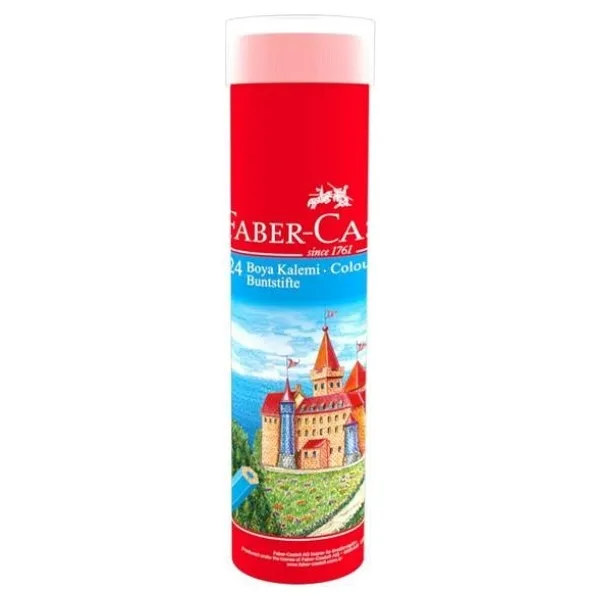 Faber-Castell Metal Tüp 24'lü Kuru Boya Seti