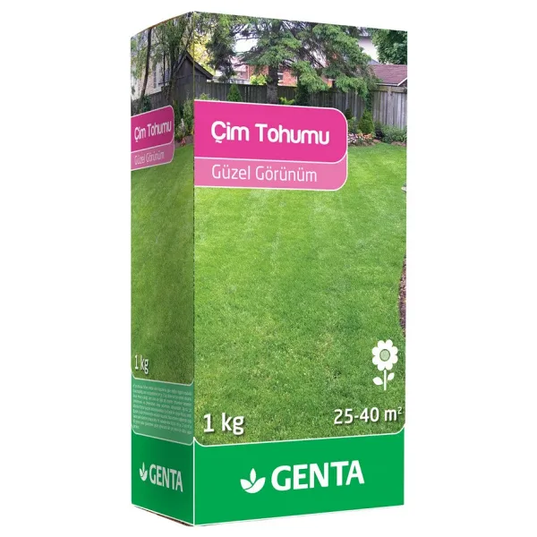 Genta 1 kg Güzel Görünüm Çim Tohumu