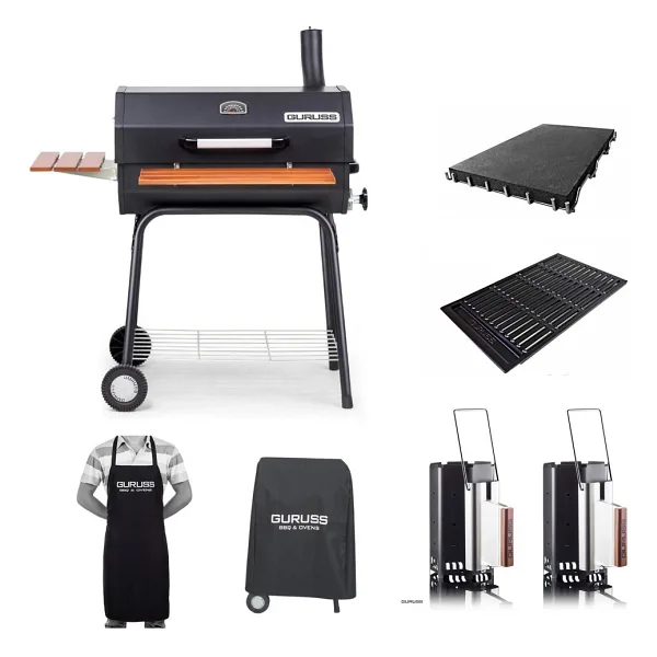 Guruss CG-075 Tam Set Kömürlü Barbekü Mangal