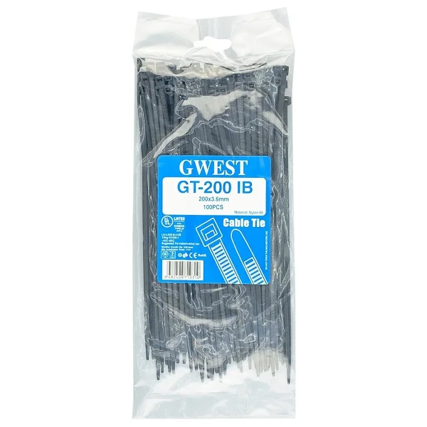 Gwest Gt 200IB 200 x 3,6 mm Siyah Kablo Bağı