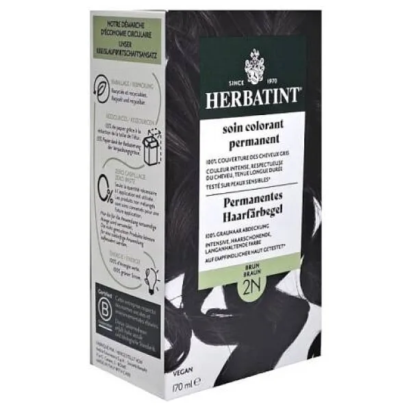 Herbatint Kalıcı Bitkisel 2N Brown Saç Boyası