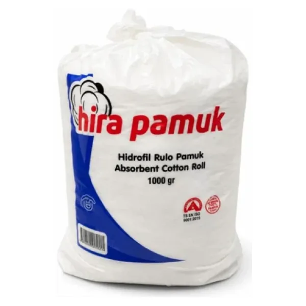 Hira Hidrofil Rulo Pamuk 1 kg