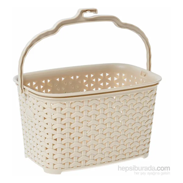 Hobby Life Rattan Mandal Sepeti - Sarı