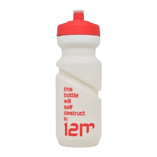 İmpact 12M Çözünebilir 700ml Bisiklet Matarası Beyaz