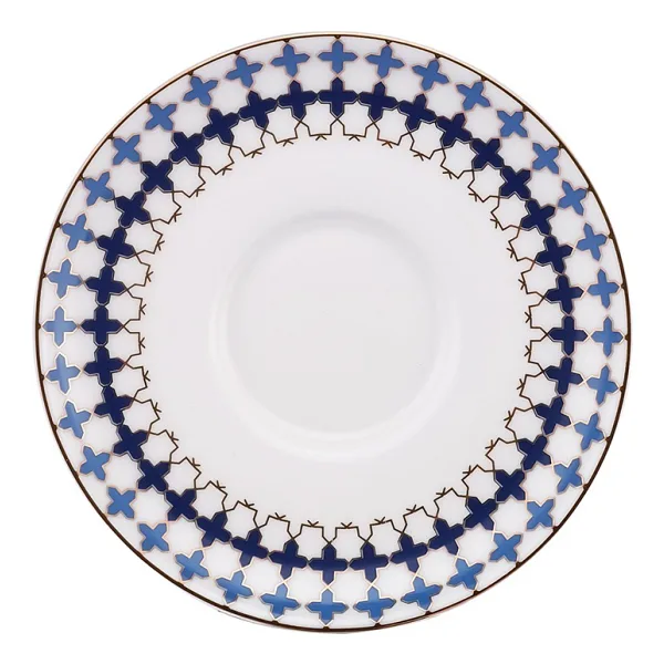 Karaca X Refika Tatlıcan Anadolu 12 cm Porselen Çay Tabağı