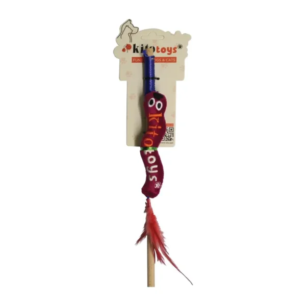 Kito Toys Solucan (Olta) Peluş Kedi Oyuncağı