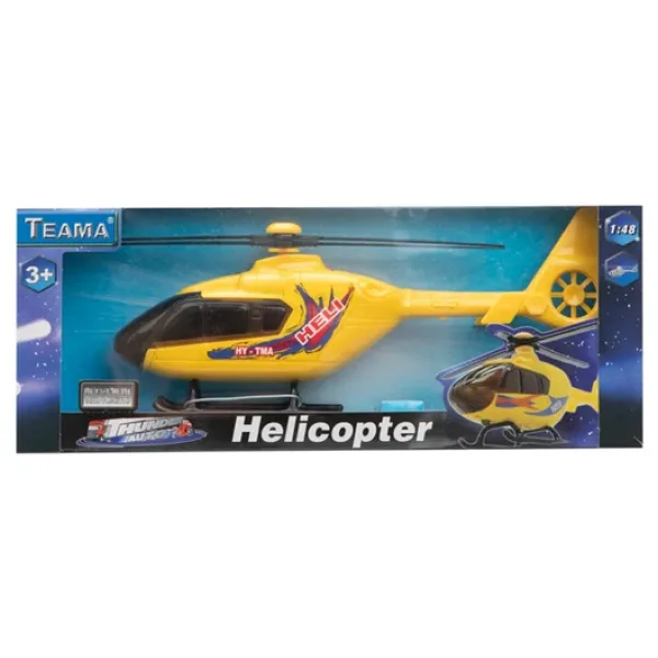 Kutulu Plastik Sarı Helikopter