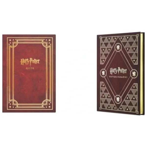 Mabbels Mösyö Taha x Mabbels - Harry Potter Ajanda ve Mabbels Harry Potter Gryffindor Haftalık Planlayıcı