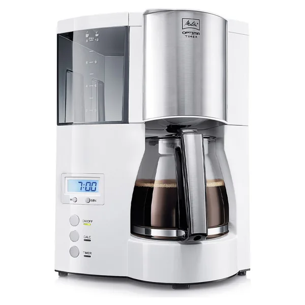 Melitta 100801 Optima Timer Zaman Ayarlı Siyah Filtre Kahve Makinesi