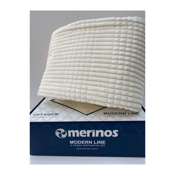 Merinos Modern Line 150x220 cm Tek Kişilik Battaniye Seti