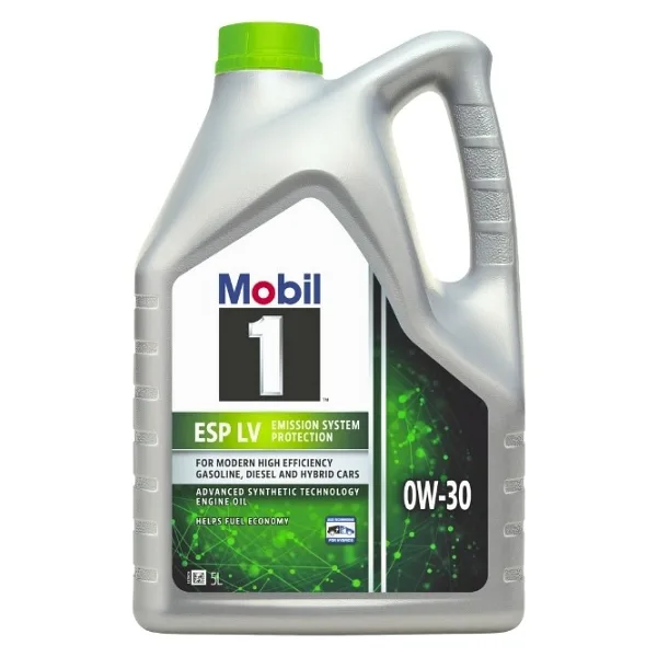Mobil 1 ESP LV 0W-30 5 lt Motor Yağı