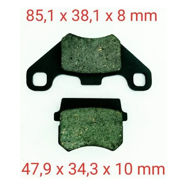 Mondial Eagle 50 Ön Fren Disk Balatası FA416
