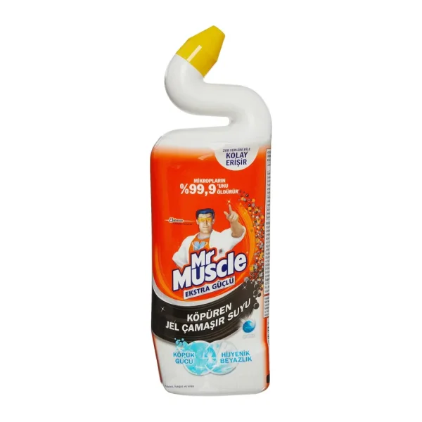 Mr Muscle Marine Kokulu Çamaşır suyu Katkılı Tuvalet Temizleyici 750 mL