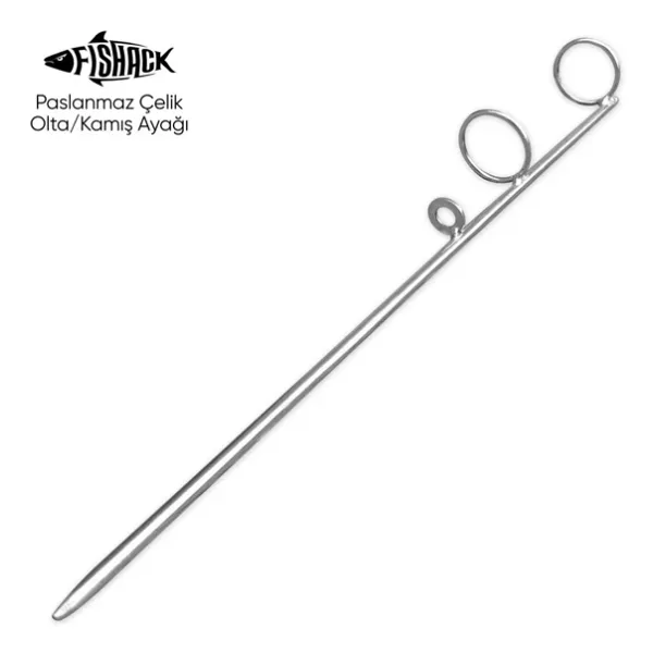 Olta Kamış Ayağı - Paslanmaz Çelik - Fishack - Galvaniz Kaplamalı