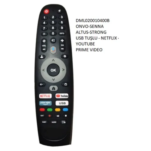ONVO LED TV KUMANDASI