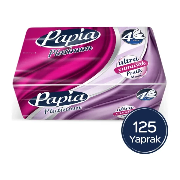 Papia Platinum Çek Al Mendil 125'li