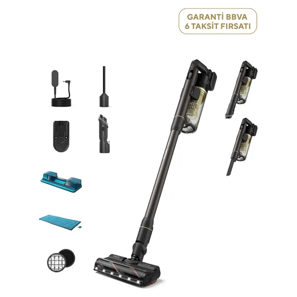 Philips Aqua 7000 Serisi XC7153/10 Islak Kuru Şarjlı Dikey Süpürge
