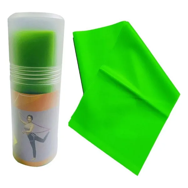 Pilates Bandı Orta Sert 140 X 15 Cm Egzersiz Direnç Lastiği Pembe