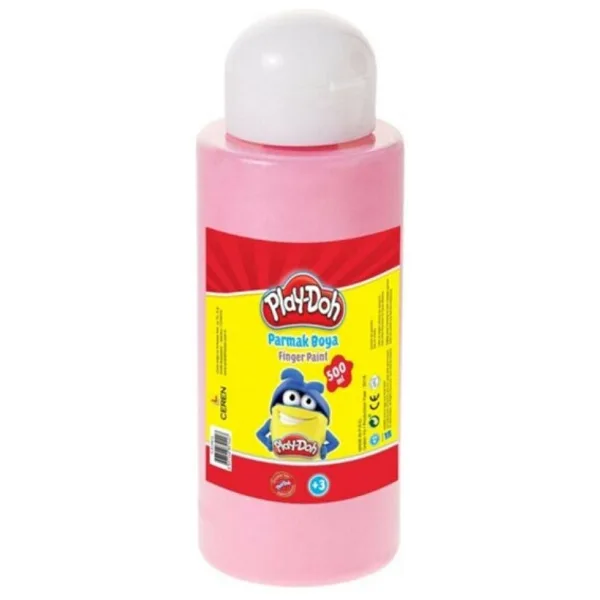Play-Doh 500 ml Parmak Boyası Pembe