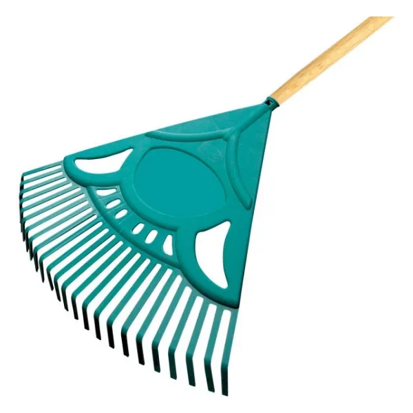 Raco 53726 Ahşap Saplı Plastik Tırmık 60Cm