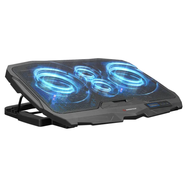 Rampage AD-RC4 4 Mavi Led Fanlı USB 2.0 15"-17" Laptop Soğutucu