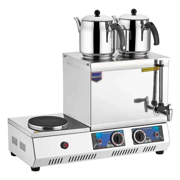 Remta K34 40 Model Çift Demlikli Elektrikli 29 lt Çay Kazanı