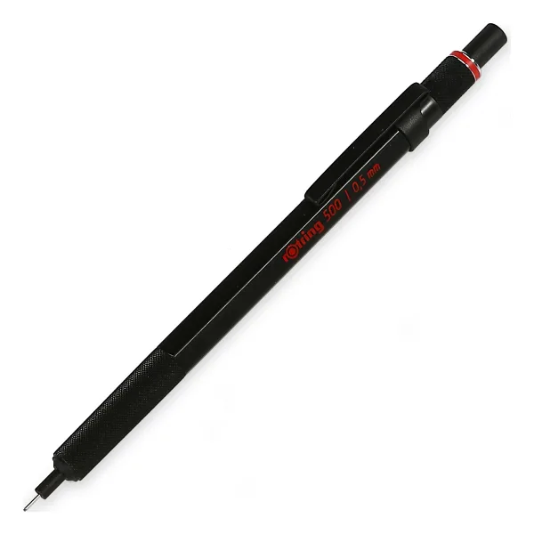 Rotring 500 Siyah 0.5 mm Versatil Uçlu Kalem