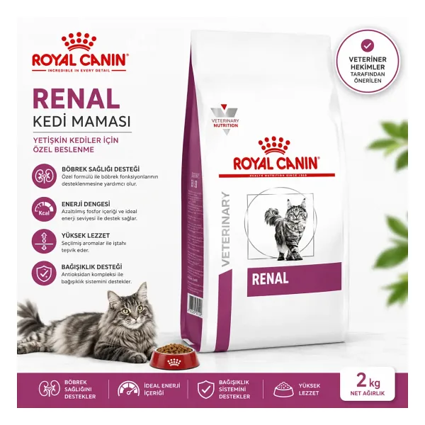 Royal Canin Renal 2 kg Yetişkin Kedi Maması