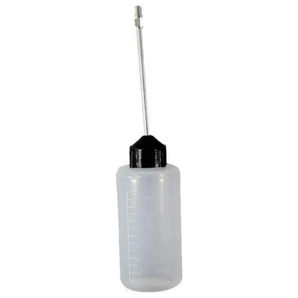 SAKASHİ Plastik Şeffaf Metal Uçlu Kapaklı - Çok Amaçlı 120ml Yağdanlık