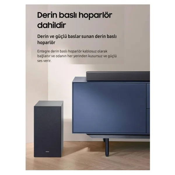 Samsung Dolby Audio / Dts Virtual:x Optik-usb-bluetooth Tv-telefon Bağlantı 300w Soundbar Ev Sinema Sistemi