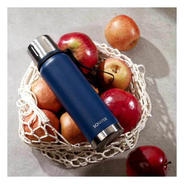 Schafer Steely Lacivert 750 ml Çelik Termos