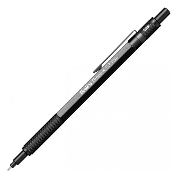 Scrikss Graph-X Antrasit 0.7 mm Versatil Uçlu Kalem