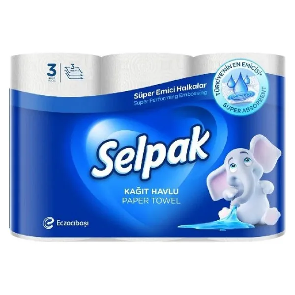 Selpak 3'lü Kağıt Havlu