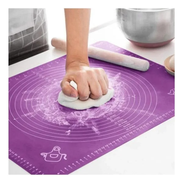 Silikon Hamur Matı Hamur Açma Matı 40x50 Cm. Silikon Hamur Matı