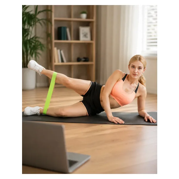 Spor Antrenman Direnç Bandı Esnek Dayanıklı Egzersiz Ve Fitness Lastiği