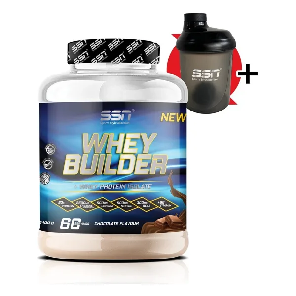 SSN Sports Style Nutrition Whey Builder 2400 gr (ÇİKOLATA) Protein Tozu