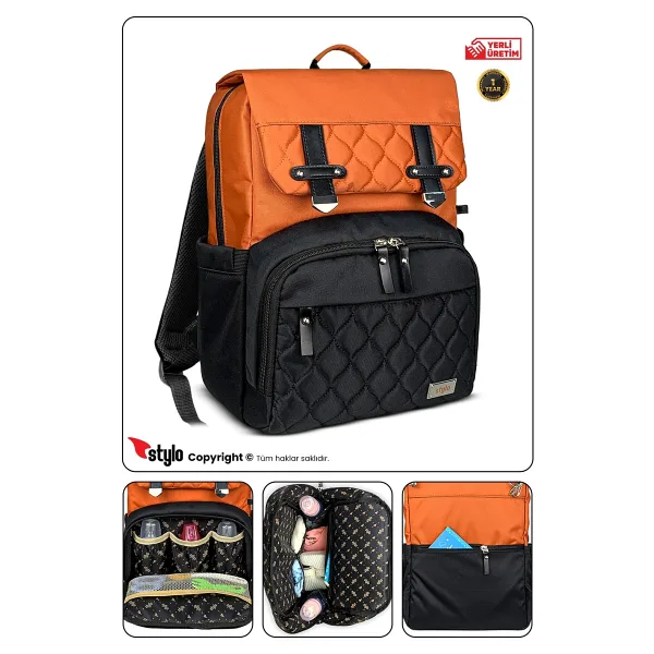 Stylo Working Mothers Backpack Bebek Bakım Çantası