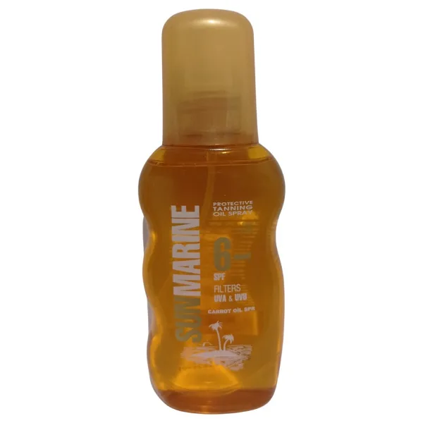 Sunmarine Spf 6 Havuç Yağı Sprey 200 ml