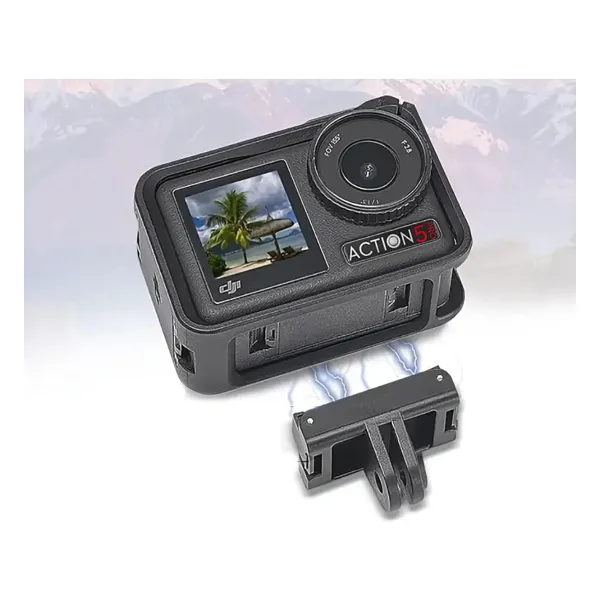 Teknoroket DJI OSMO Action 5 PRO , Action 4 , 3 ve OSMO 360 Uyumlu Manyetik Kamera Tutucu